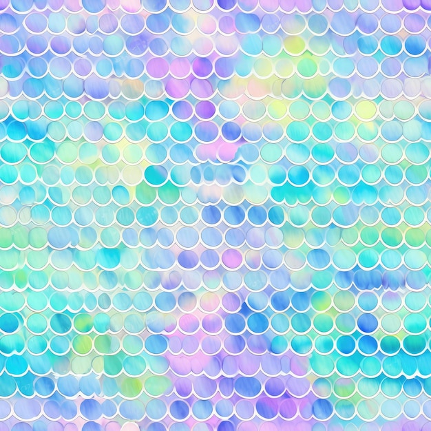 Photo seamless pattern from the scales of a fairy tale mermaid