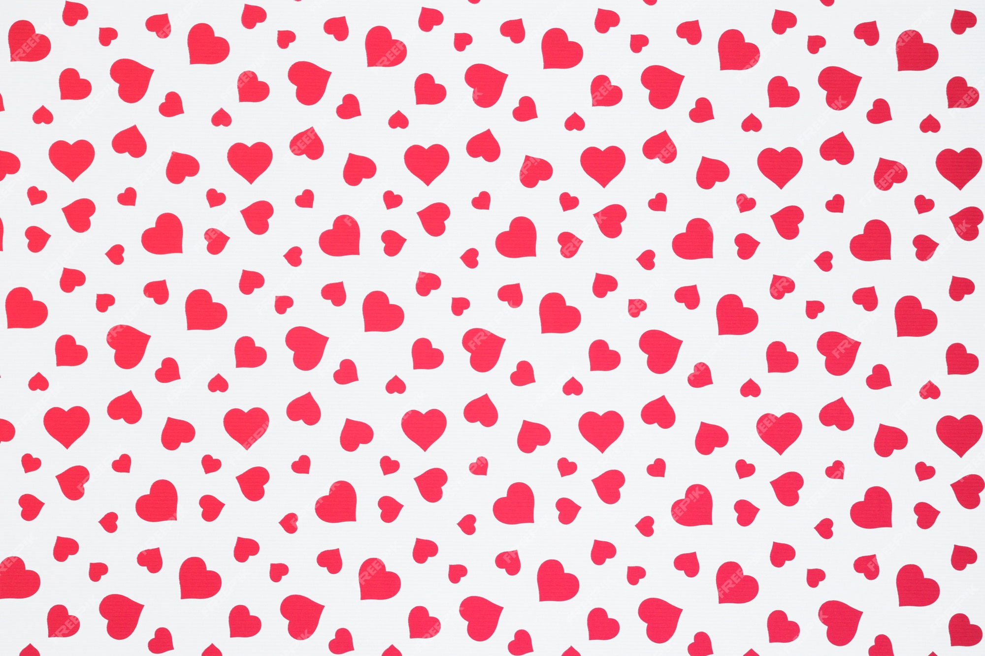 Premium Photo Seamless Pattern Of Hearts