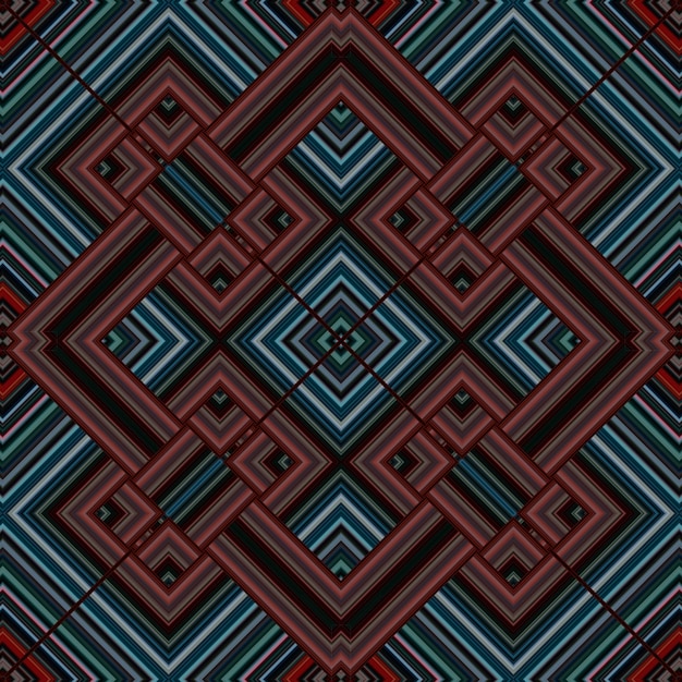 Photo seamless pattern of lines kaleidoscope texture