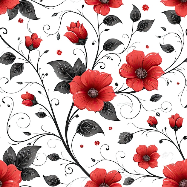 Photo seamless pattern for love concept