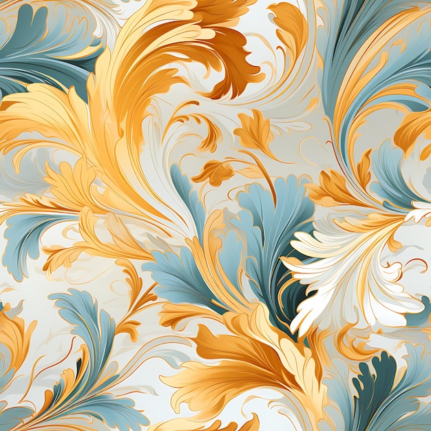 Seamless pattern marble swirls for print and textile