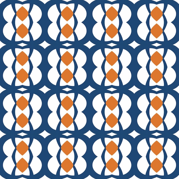 seamless pattern painting style wallpaper background fabric design