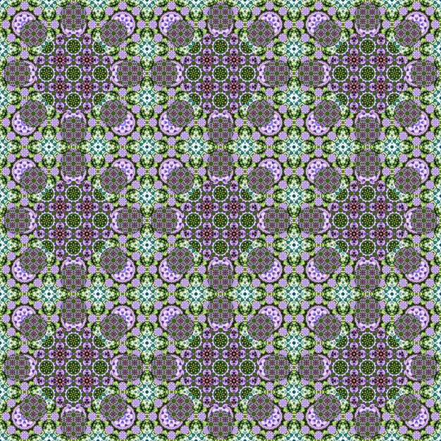 Seamless pattern Small pattern of geometric flowers Patterns for fabric and clothing