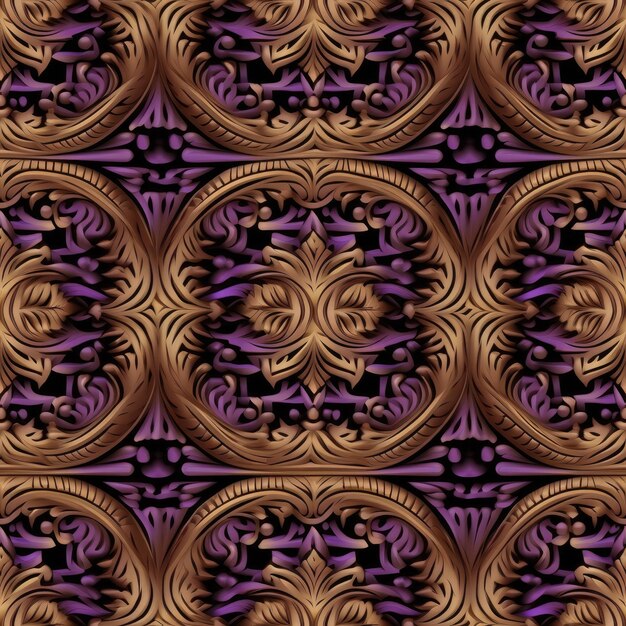 Photo seamless pattern template thai pattern