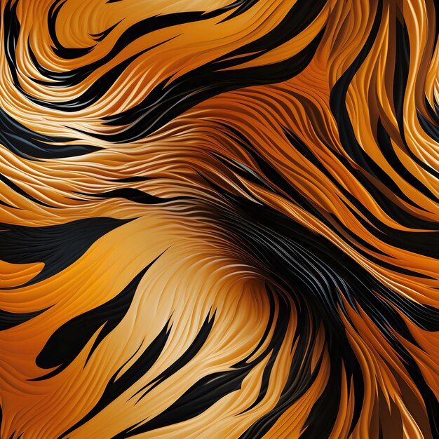 Photo seamless pattern tiger skin