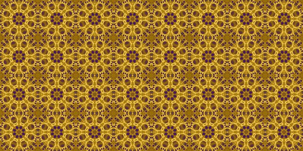 Seamless pattern Ukrainian pattern Blue yellow