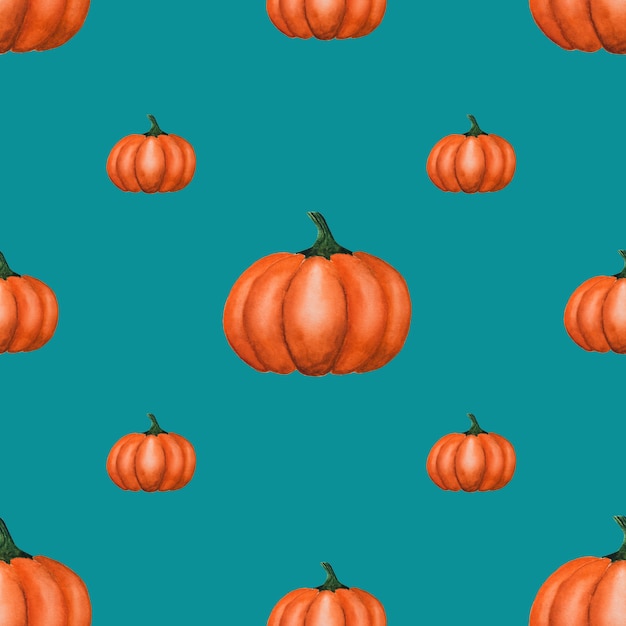 seamless pattern of vegetables and fruits