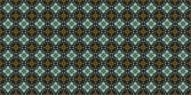 Photo seamless pattern with abstract motif like a kaleidoscope