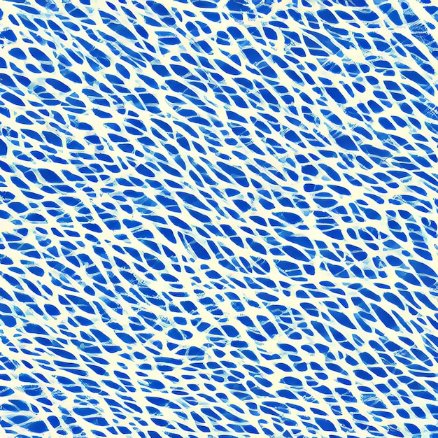 A seamless pattern with blue and yellow lines