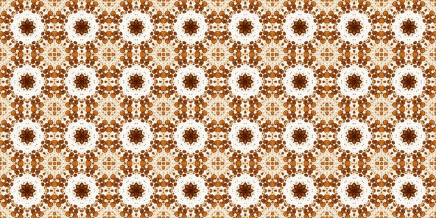 Seamless pattern with coffee and cola Gold texture