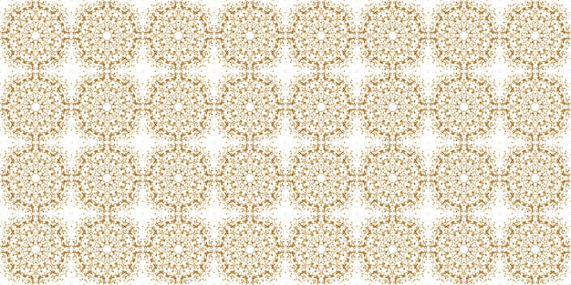 Seamless pattern with coffee and cola Gold texture