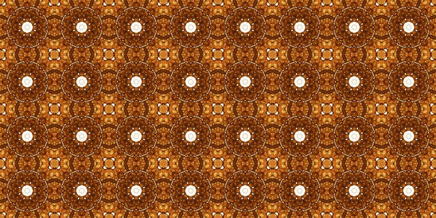 Seamless pattern with coffee and cola Gold texture