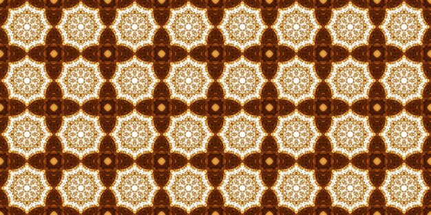 Seamless pattern with coffee and cola Gold texture