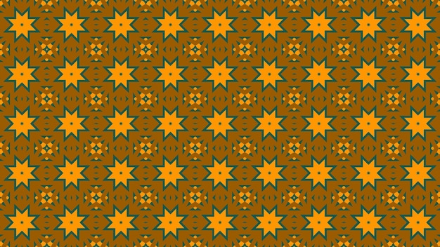 a seamless pattern with colorful flowers and leaves