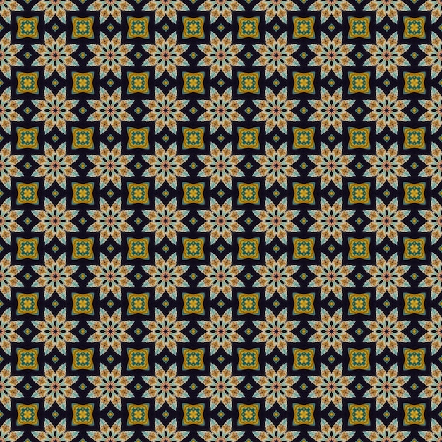 Photo a seamless pattern with gold and black colors.