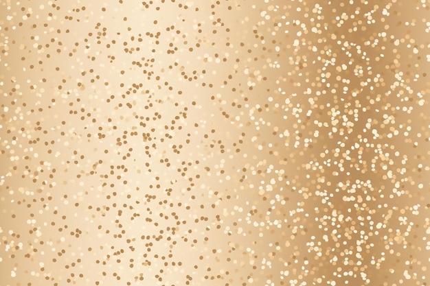Photo seamless pattern with golden glitter sequins applicable for wrapping paper print background with shiny sparkles particles repeatable texture celebration festive event generative ai