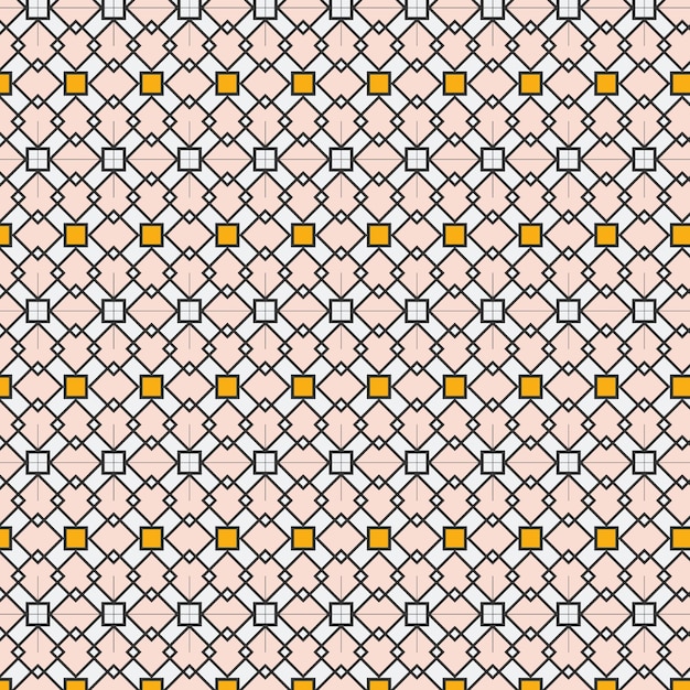 A seamless pattern with pink and yellow colors.