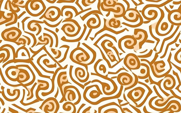 A seamless pattern with swirls and swirls.