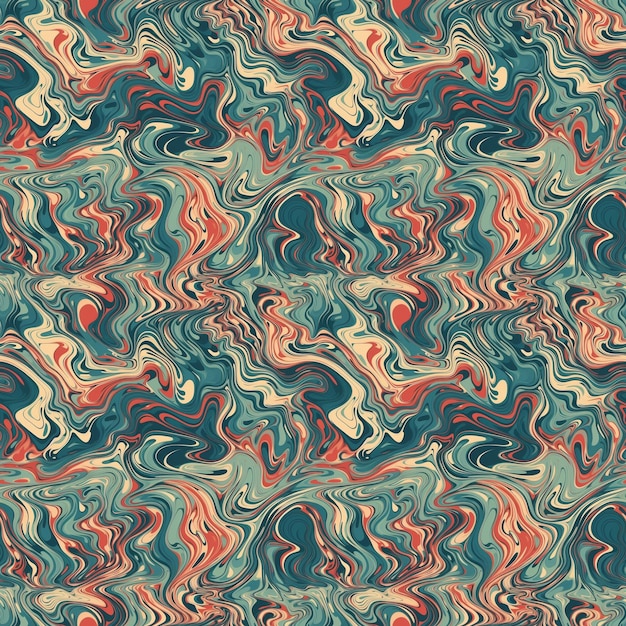 Photo seamless pattern with a texture of the waves.