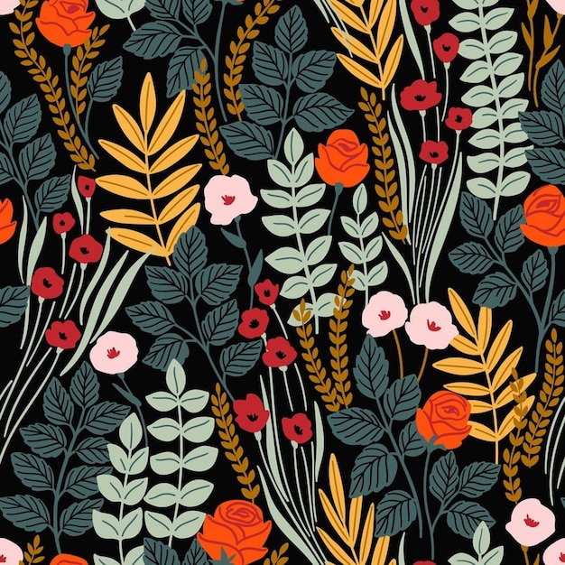 Photo seamless pattern