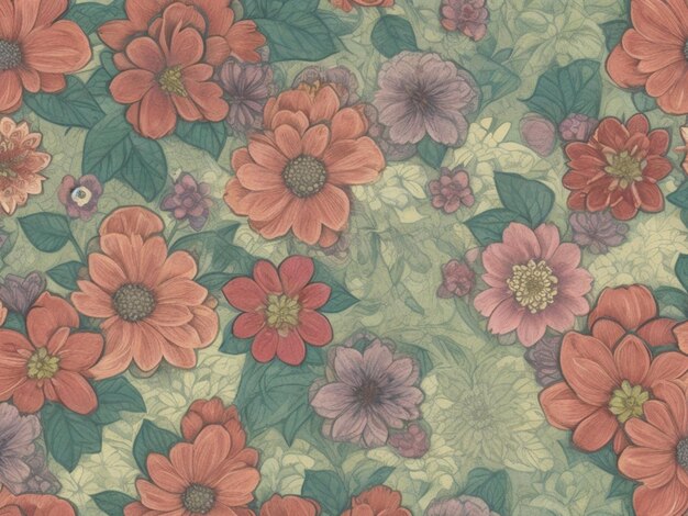 Photo seamless pattern