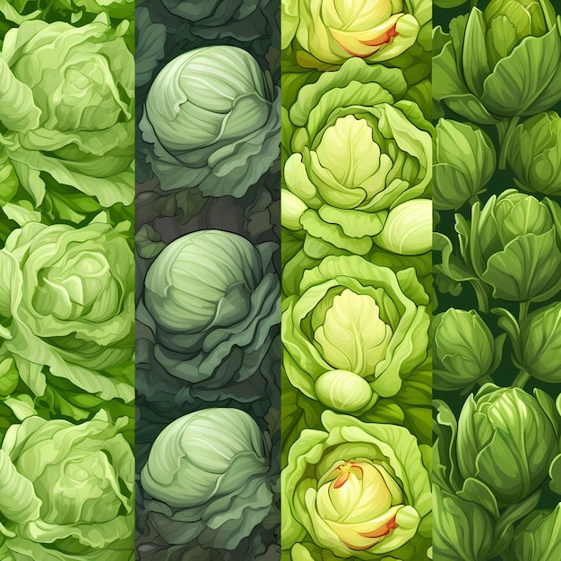 seamless_patterns_of_vegetables (野菜のシームレス・パターン)