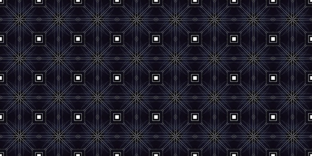 Seamless patterns Texture of a geometric repeating pattern Kaleidoscopic background