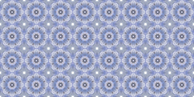 Seamless patterns Texture of a geometric repeating pattern Kaleidoscopic background