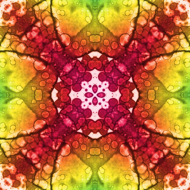 사진 원활한 패턴 수채화 텍스처 알코올 잉크 사각형