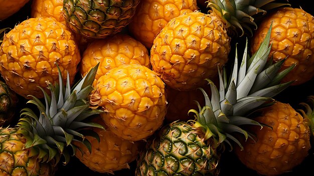 Seamless Pineapple Pattern