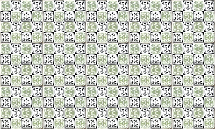 Photo seamless portugal or spain azulejo tile. high resolution.