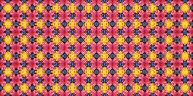 Seamless Repeatable Abstract Geometric Pattern Colorful Background