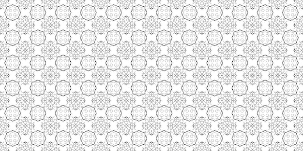 Seamless Repeatable Abstract Geometric Pattern Monochrome Texture