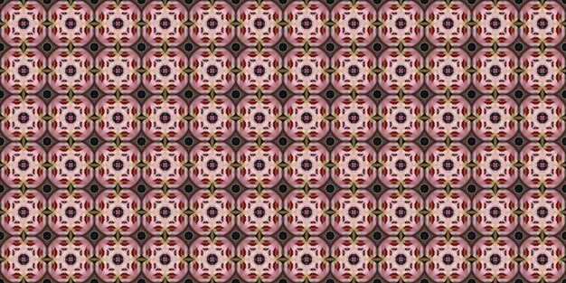 Seamless Repeatable Abstract Geometric Pattern Ornamental Tile Texture