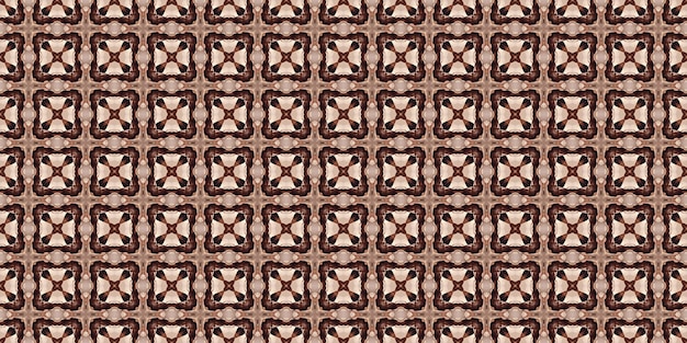Seamless Repeatable Abstract Geometric Pattern Ornamental Tile