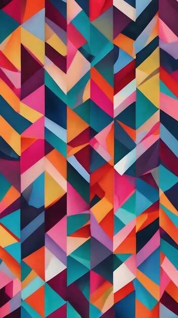 Seamless repeatable abstract geometric pattern