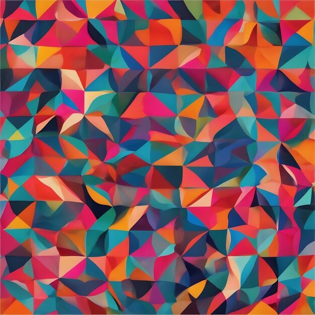 Seamless repeatable abstract geometric pattern