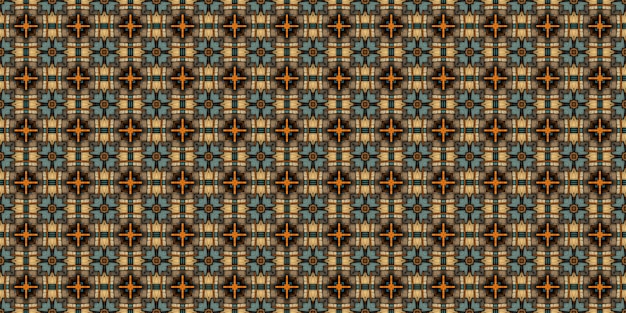 Seamless Repeatable Abstract Geometric Pattern