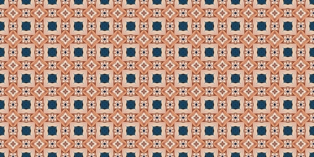 Seamless Repeatable Abstract Geometric Pattern