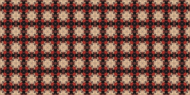 Seamless Repeatable Abstract Geometric Pattern