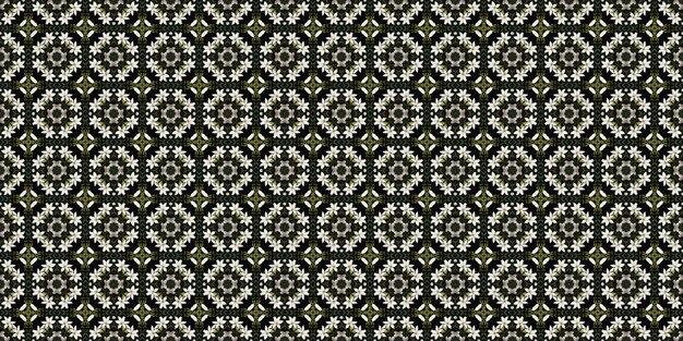 Seamless Repeatable Abstract Geometric Pattern