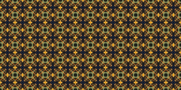 Seamless Repeatable Abstract Tribal Pattern Ethnic Geometric Ornament