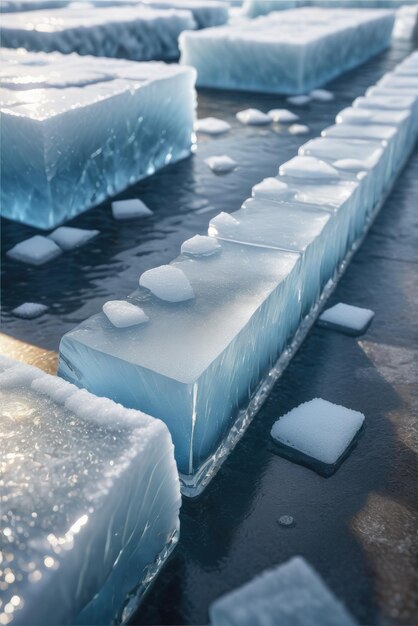 seamless repeatable ice texture