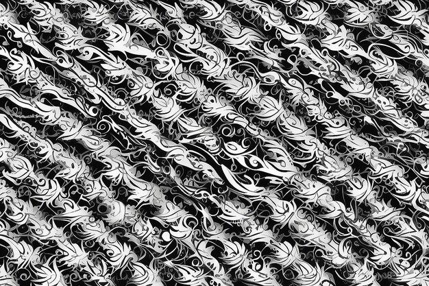 seamless repeating patternBlack and white pattern for wallpapers and backgrounds