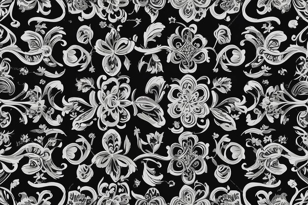 seamless repeating patternBlack and white pattern for wallpapers and backgrounds