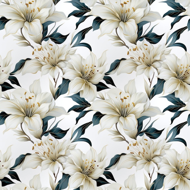 직물 디지털 인쇄를 위한 원활한 장미 직물 꽃무늬 텍스처 패턴