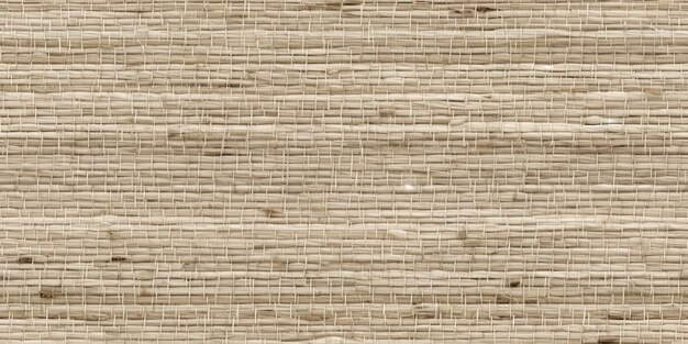 Photo seamless sisal texture background natural straw material pattern for interior decoration in country