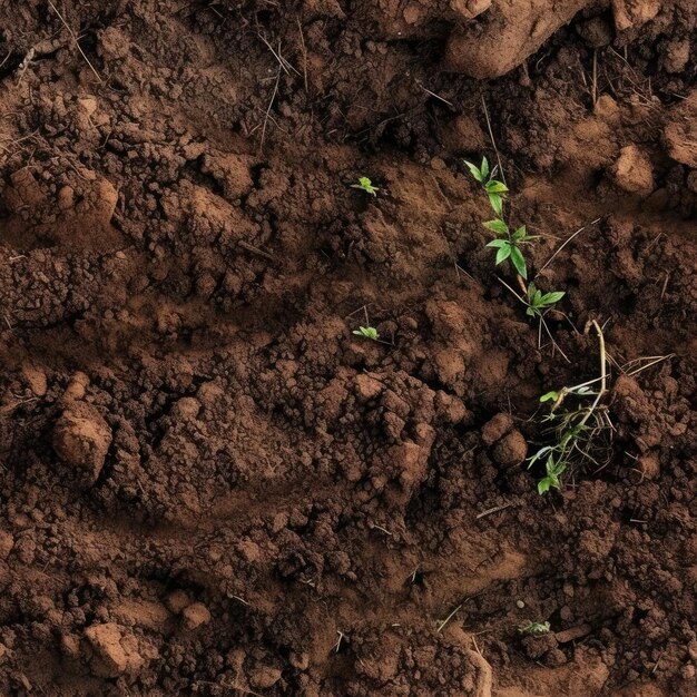 Photo seamless soil texture