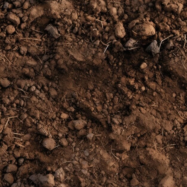 Seamless soil texture