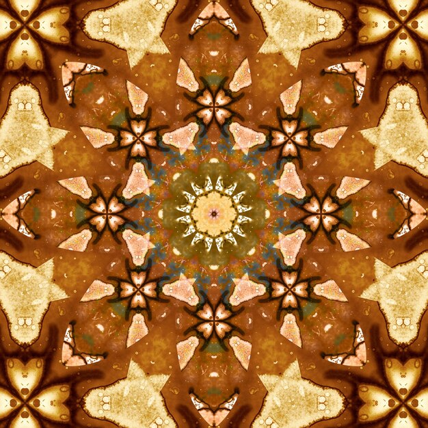 Seamless square pattern The pattern is abstract The texture is richly decorated